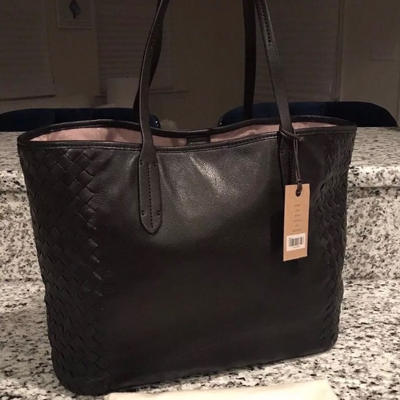 HPπSOLD! Cole Haan NWT! Woven Leather Weave Bag - Picture 3 of 8
